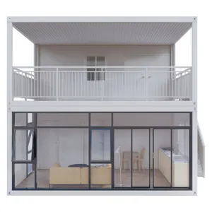 Casa prefabbricata della casa modulare prefabbricata del piccolo contenitore di alta qualità 20/40ft per la Villa