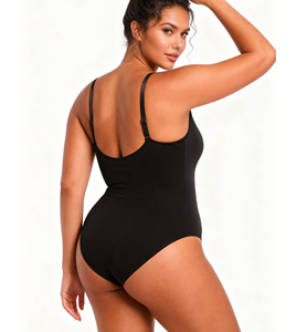 여름 얇은 통기성 바디 셰이퍼 쉐이핑 삼각형 바디 수트 쉐이프웨어 여성용 섹시한 등이없는 셰이퍼 여성용 슬림 타이트 - Product Image 3