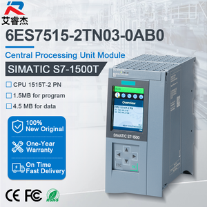 คอนโทรลเลอร์ PLC SIMATIC S7-1500 ของแท้ใหม่เอี่ยม รุ่น 6ES7515-2TN03-0AB0 CPU 1515T-2 PN ชุดประมวลผลกลาง 6es7515-2tn03-0ab0 - Product Image 1