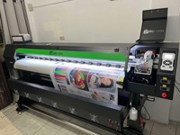 GEDTECH 1.8M Dual XP600 PVC Banner Plotter 6.2FT Single DX11 Tarpaulin Printer Philippine Available Sublimation Printer