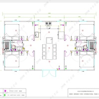 Maisonnette de luxe entièrement installée, résistante à l'humidité, en matériaux écologiques, pour école rurale avec foyer