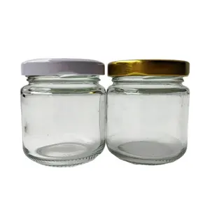 8Oz Virgin Coconut Oil Jar Kaca, Massal Jar Cina Pabrik