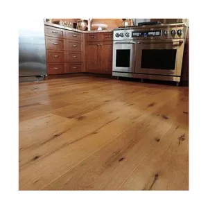 Most Popular wooden kitchen 3-layer national association 3 Ply 1-strip aged oak UV laquereds engineered wood flooring