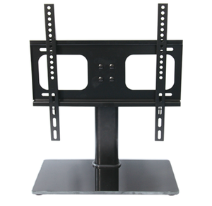 Phổ TV Bracket Wall Mount Chiều cao có thể điều chỉnh màn hình Rack bảng Top roomtv màn hình đứng với nghiêng VESA Tempered Glass cơ sở - Product Image 3