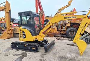 Excavatrice Komatsu PC35 d'occasion la plus vendue en Chine, modèle 2020, 3,5 tonnes, moteur et pompe d'origine japonaise, bon état, équipement de construction - Product Image 2