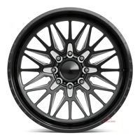 Jantes forgées polies sur mesure 24X12 26X14 30X16 avec enjoliveurs américains 6X139.7 8X165.1 8X170 pour RAM 3500 4500 F350 450
