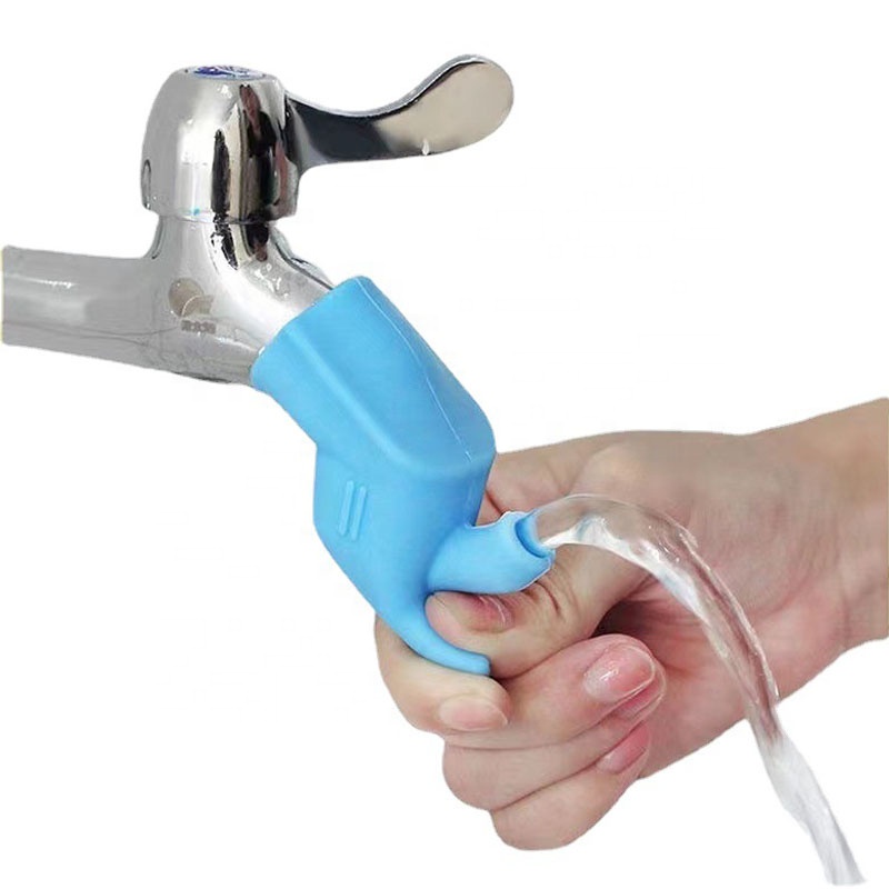 Силиконовый удлинитель для кухонного смесителя, резиновая эластичная направляющая насадка для крана, детский удлинитель для экономии воды, аксессуары для ванной комнаты