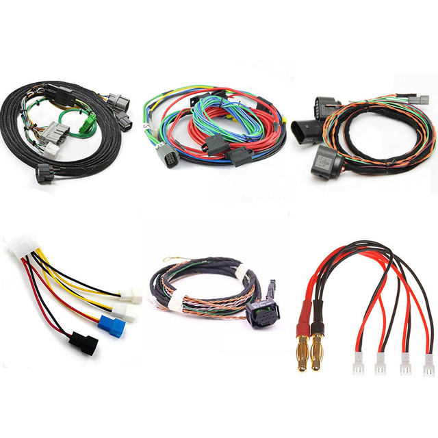 Custom Pure Copper Conductor Wire Harness Accessories with PVC Insulation IP66 Rated for Industrial Machines-Wholesale