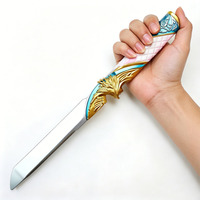 Delta Force: Hawk Ops Dark Star Knife Senjata Legendaris Bahan Busa Mainan Cosplay Prop untuk Usia 5+ Unisex