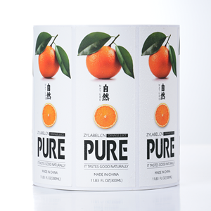 Etichette Adesive Personalizzate Impermeabili per Bottiglie di Succo di Frutta, Etichette per Bevande, Stampa di Etichette in Rotolo di Plastica - Product Image 6
