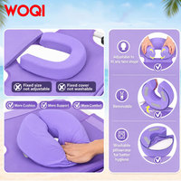Chaise longue de plage pliable WOQI en tissu Oxford et acier inoxydable avec auvent pare-soleil, trou pour le visage, rembourrée et réglable