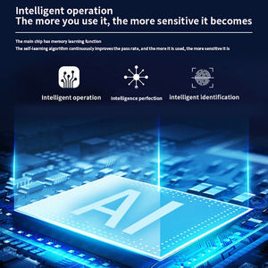 Nuevo diseño de estilo Tuya Wifi 3D Reconocimiento facial Huella digital Cerradura de puerta inteligente de gama alta para la construcción de viviendas - Product Image 2