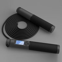 Corde à sauter sans fil Offre Spéciale réglable, corde à sauter pondérée, LED, comptage numérique, exercice de Fitness, combustion des graisses, corde à sauter sans fil