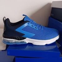 Chaussures de course légères pour hommes, prêtes à être expédiées, avec coussin d'air, en maille respirante Fly Knit, baskets absorbant les chocs, vente en gros