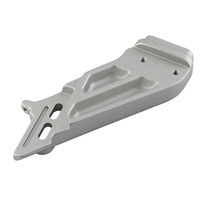 Support de dérailleur sur mesure usiné CNC et fabriqué par électroérosion à fil en acier inoxydable/aluminium pour la protection de la sécurité du cadre et de la transmission du vélo