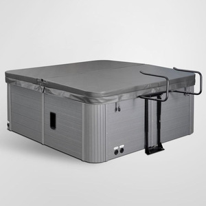 HOKO Housse <span class=keywords><strong>Thermique</strong></span> pour <span class=keywords><strong>Spa</strong></span> Extérieur, Housse Anti-Poussière pour Bains à Remous, Idéale pour Hôtels, Spas et Bains à Remous Extérieurs - Product Image 1