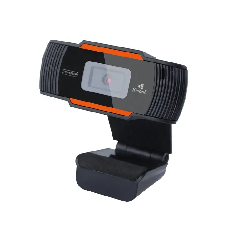 Kisonli Guangzhou Shenzhen Camera Web High Quality USB Webcam Computer Gaming Camera Full HD 1080P Web Cam For Pc