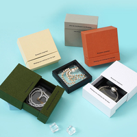 Boîte cadeau écologique personnalisée avec logo, recyclable, faite à la main, revêtement UV, fermeture magnétique pour bijoux, collier, bracelet, bagues, en papier