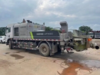 Pompe à béton diesel FAW Zoomlion 2021 de type 8 Pro 158 kW 100 m³/h, pompe à béton portable