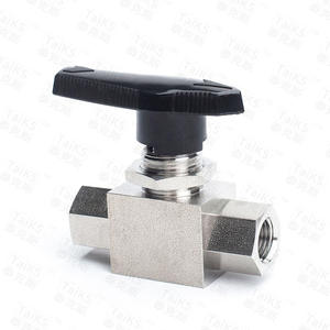 Vannes à boisseau sphérique manuelles TaiKS à montage sur panneau, vannes à boisseau sphérique à filetage interne pour instruments, pour eau, gaz, air comprimé - Product Image 4