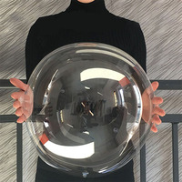 Ballons en latex transparents Bobo, gonflables à l'air ou à l'hélium, pour décoration de fête de naissance, mariage, anniversaire