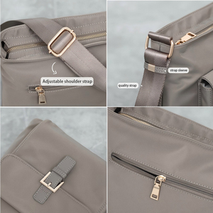 Wholesale Messenger <b>Square</b> Mini Wrinkle Free Casual Daily Travel Compact Crossbody Bag Women Nylon Shoulder Purse - Product Image 5