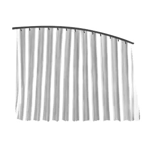 Pare-soleil de voiture pour vitre latérale, à glissière magnétique télescopique, universel, en plastique - Product Image 1