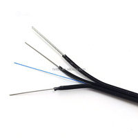 Kabel Serat Optik 	 Kabel Drop FTTH G652d Kabel Drop FTTH Serat Optik 2 Inti Gulungan 1km 2km
