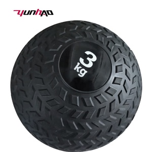 Ballon de médecine lesté à gravité, personnalisé avec logo d'usine, entraînement de puissance, 2-100 <span class=keywords><strong>kg</strong></span>, <span class=keywords><strong>4</strong></span>-150 lb, PVC souple, antidérapant, durable, rempli de sable - Product Image 2