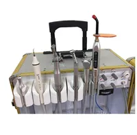 Mobile Portable Dental Delivery Unit with Built-in Air Compressor