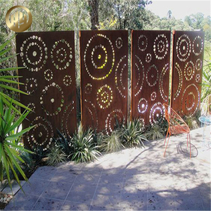 Tấm Chắn/Hàng Rào Bằng Thép Corten Ngoài Trời Trang Trí Bằng Kim Loại Làm Vườn - Product Image 6