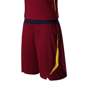 Ensembles d'uniformes de basketball professionnels à manches courtes, design personnalisable, tissu confortable et respirant, uniformes de sport de basketball - Product Image 5