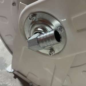 ม้วนสายยางอัตโนมัติ Meclube ราคาโรงงาน 10 เมตร ผลิตจากเหล็กหล่อ รองรับหลายประเภทของเหลว ขนาด 1 นิ้ว สีขาว 1.6MPa ใช้ได้กับน้ำมันเบนซิน ดีเซล น้ำมันก๊าด - Product Image 4