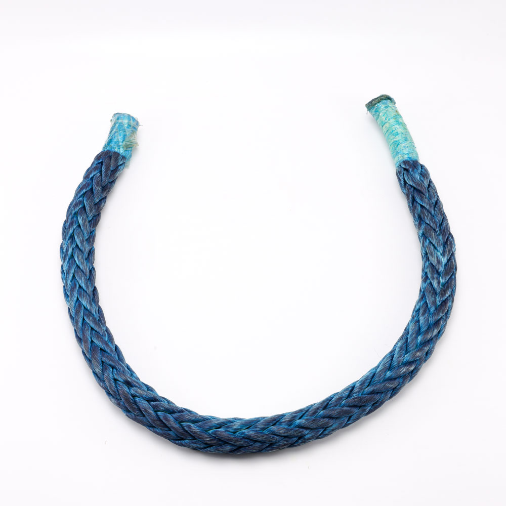 Boat 12 Strand UHMWPE Rope Synthetic UHMWPE Tow Rope 18mm For Marine