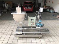 Buses entièrement automatiques d'usine 20L liquide/huile moteur/machine de remplissage de peinture pour canettes/seaux/seaux Sunyex