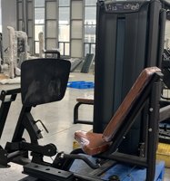 Machine de musculation professionnelle à charges guidées pour la musculation des jambes, idéale pour les salles de sport