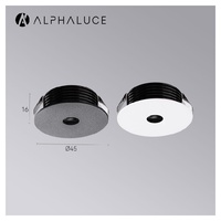 Spot encastré mini 3W moderne en aluminium 12V pour présentoirs de produits, stands d'exposition et accents de chambre à coucher