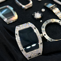 Montre automatique tonneau en céramique de haute qualité, verre saphir, style RM, montre mécanique squelette de luxe pour homme, mode sport