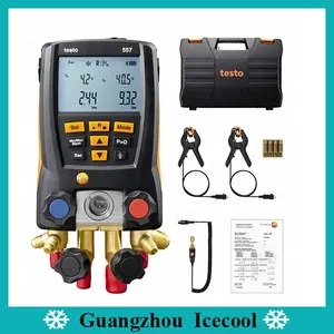 Testo 557集蓝牙功能数字制冷表to557号0563 1557带真空探头