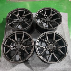 Llantas de aleación escalonadas de plato profundo 18 19 20 pulgadas 5x112 negro <span class=keywords><strong>mate</strong></span> para Mercedes W211 W212 W213 W221 W222 AMG C300 E350 - Product Image 3