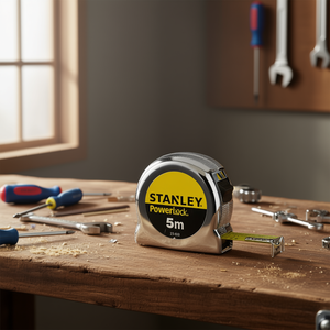 ตลับเมตร Stanley PowerLock 5 เมตร ตัวเรือนโลหะ พร้อมกลไกล็อคเพื่อการวัดที่แม่นยำ - Product Image 3