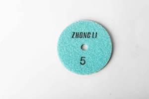 Almohadilla de pulido en seco de diamante de unión de resina de alta calidad en pulgadas (100mm) para granito: brillo rápido e impecable - Product Image 2