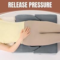 Coussin de soutien post-chirurgical en mousse haute densité à taille ajustable pour la récupération après une chirurgie de lifting fessier brésilien (BBL)