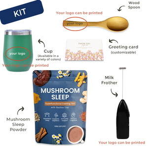 Poudre de champignons biologiques OEM pour le sommeil – Mélange Reishi et Queue de dinde pour un sommeil naturellement apaisant avec <span class=keywords><strong>tisane</strong></span> pour le soutien du sommeil et la relaxation - Product Image 3