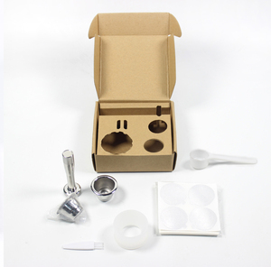 Ensemble de capsules de café réutilisables en métal chaud 6 pièces <span class=keywords><strong>Capsule</strong></span> de café rechargeable avec 2 capsules de café en métal - Product Image 2