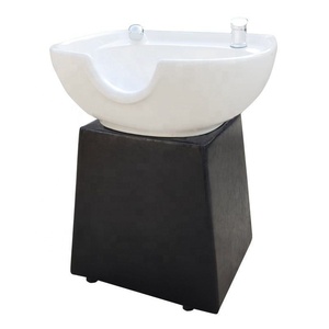 Nouveau <span class=keywords><strong>bac</strong></span> à <span class=keywords><strong>shampoing</strong></span> amovible en céramique, portable pour usage domestique, pour salon de coiffure et barbier, compatible lit de lavage, modèle international - Product Image 3