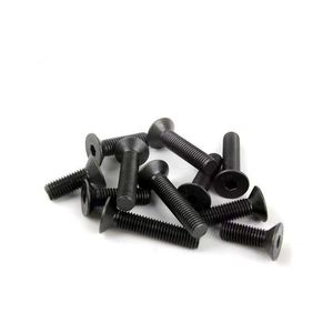 Vis à tête fraisée hexagonale à six pans creux M3 M4 M5 M6 M8 M12, grade 10, 9, 12, 9, haute résistance, plaquées zinc noir, vente en gros - Product Image 4