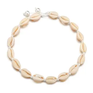 Trendy Mode Zomer Vakantie Cadeau Vrouwen Geschenken Strand Sieraden Hawaii Sea Cowrie Shell Choker Ketting