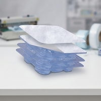 Barrière stérile haute performance en Tyvek pour machine d'emballage sous vide, scelleuse automatique de barquettes et boîte blister pour stérilisation au plasma