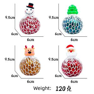 Jouet de balle anti-<span class=keywords><strong>stress</strong></span> créatif de Noël Squeeze and Release <span class=keywords><strong>Tension</strong></span>, Pop <span class=keywords><strong>Stress</strong></span> Balls for Emotional Calming - Product Image 5
